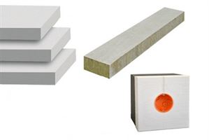 Fassadendämmplatten - Brandschutzriegel - Sockel-Perimeterdämmplatten