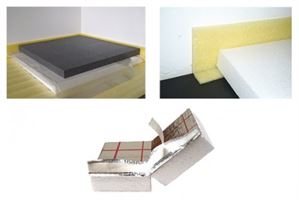 Randstreifen - PE-Schaumfolien - Rolldämmplatten