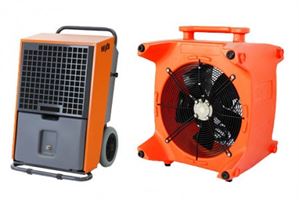 Luftentfeuchter - Ventilatoren - Staubschutzsysteme