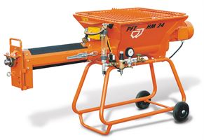 Durchlaufmischer PFT HM 24 Gummimischrohr abnehmb. Mörtelauslaufflansch 400V/3,3kW, Z00020357