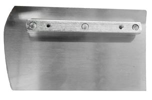 Finish-Blatt 205x120mm für Randflügelglätter MOSKITO 6-60, 6Stk/Garn., Z004205-1