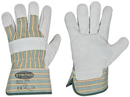 Handschuh STRONGHAND® Rind-Spaltleder Innenhand aus einem Stück ohne Naht, Gr.10,5, VPE120, Z0112