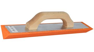 Reibebrett Gummi orange 7x35cm Inneneck-Ausführung, Z023075