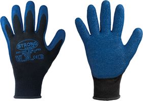 Handschuh Schrumpf-Latex BLUE LATEX EN388+EN511, schwarz/blau, Gr. 10, VPE120, Z024310