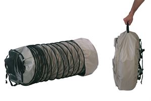Heizschlauch max. 100°C, d=300mm, 6m lang, mit Gurt, für LE120, LK40C, EK10C/EK15C, Z02AC562