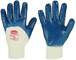 Handschuh NITRILSTAR STRONGHAND®, 2-fach getaucht, Strickbund, EN 388, Gr. 9, VPE144, Z052709