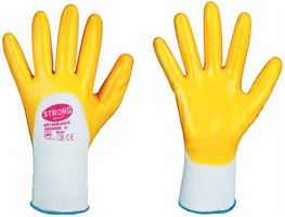 Handschuh Feinstrick AMUR STRONGHAND®, gelb, EN388, Gr. 9, VPE144, Z055609