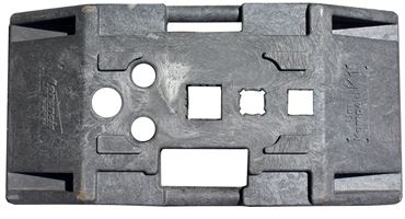 Universal-Sicherheits-Fußplatte K1 Kompakt 790x390x130mm 28,5kg 36Stk/Pal, Z07035080LO