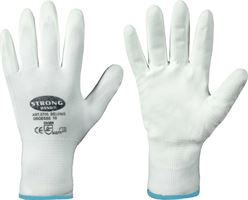 Handschuh Feinstrick CLASSIC BEIJING STRONGHAND®, weiß, EN388, Gr. 8, VPE240, Z070608