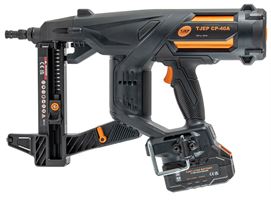 =81= Akku-Betonnagler TJEP CP-40A 18V 4,0Ah Li-Ion inkl. 2 Akkus, Ladegerät, im Koffer, Z100745