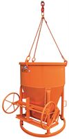Betonsilo 1012H.8, 500l mit angeschweißter Kette und Handrad, Z1012H500