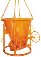 Betonsilo 1011H.8, 500l konisch mit Handrad, Z1050H