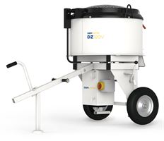 Zwangsmischer DIEM DZ 120V fahrbar 400V/4,0kW Inhalt 196l Mischmenge 120l 272kg, Z10727