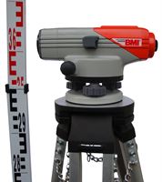 Nivellierset BMI NAN 2024 automat. kpl. mit Tenimeter 5m, Baustativ, im Koffer, Z110624S
