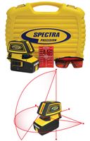 =81= Multifunktionslaser SPECTRA LT52R m. Laserbrille, Zieltafel, Ladegerät,Adapter,Koffer, Z120052