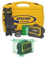 =81= Linienlaser SPECTRA LT58G 3-Ebenen inkl. Ladegerät, Zieltafel, Adapter im Koffer, Z120058G