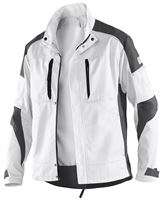 Bundjacke KÜBLER ACTIVIQ weiß/anthrazit 270 g/m² Gr. 3XL, Z125010973XL