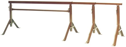 Gerüstbock Putzer 1308.1, 52-77cm Höhe, seitlich verstellbar 150-430cm, lackiert, Z13081