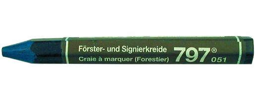 Förster- u. Signierkreide blau für Holz, Gummi, Pappe, Beton 12Stk/Pack, Z1680002