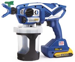 =81= Airless-Akku-Handspritzgerät ULTRAMAX HH inkl. 2 Li-Ion Akkus, 2 Düsen, Tasche, Z17P2580