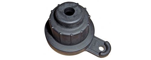 Spritzdüse 14mm schwarz PFT konisch VPE10, Z190901