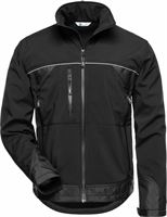 Softshell-Jacke ALPHA ELYSEE®, schwarz/schwarz, Gr. XL, VPE10, Z20001XL