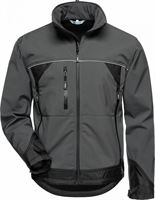 Softshell-Jacke BETA ELYSEE®, grau/schwarz, Gr. XL, VPE10, Z20002XL