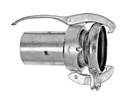 Mörtelschlauch-Kupplung 50mm MT mit Dichtung, ohne Schrauben, Z213736006X
