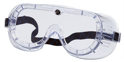 Universalbrille DIREKT, Vollsicht verstellbares Elastikkopfband, EN166, VPE200/20, Z233