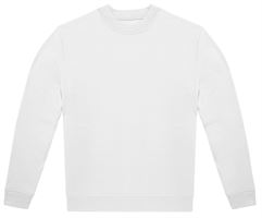 Sweatshirt B&C WG004, weiß, 280g/m², Gr. S, VPE10, Z23642WS
