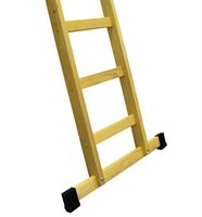 Holzanlegeleiter 4m ÖNORM EN 131-1 mit Stabilisator, Z24-1