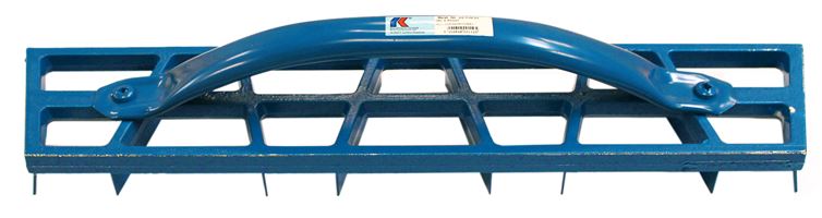 Alu-Rabot 460x85mm lackiert mit geschraubtem Stahlgriff VPE15, Z2511014