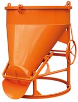 Betonsilo 1021H.10, 750l rund mit Handrad, Z30260