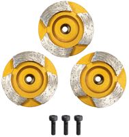 Diamant-Schleifteller Beton gold d=44mm für Eckenschleifer EES 1400-3, 3Stk/Pack, Z37134000