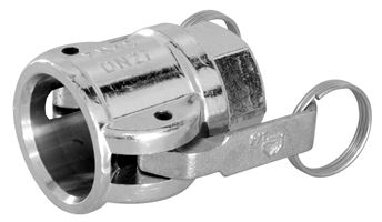 Mörtelschlauch-Kupplung 25mm MT 1'' IG - ALU, Z37593