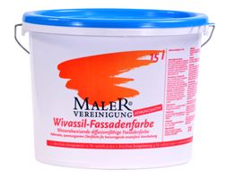 Fassadenfarbe WIVASSIL weiß matt 15l/Kübel 24Kübel/Pal, Z4032