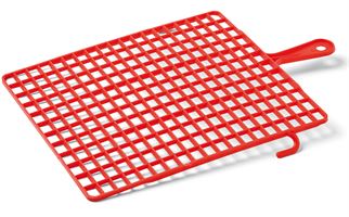 Abstreifgitter DROP PRO 270x290mm Kunststoff rot VPE20, Z40430