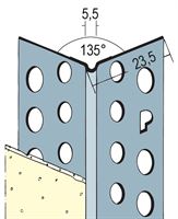 Alu-Eckwinkel 135° 23x23mm 3,00lfm/Sta 50Sta/Bd, Z40433