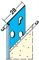 Putzabschlussprofil 1236 3mm 3,0lfm/Sta, 25Sta/Bd, 150Bd/Pal, Z41236300