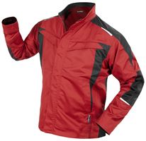 Bundjacke QUALITEX IND, rot/anthrazit, 250 g/m², Gr. 3XL, Z43014-RABJ3XL