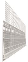 PVC-Blechanschlussprofil mit WDVS-Gewebe Steckverbinder 2,5lfm/Sta VPE25 = 62,5lfm 40Kart/Pal, Z43749250LO