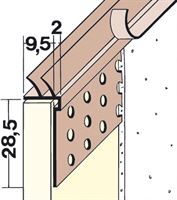 Abschlussprofil PVC 3784 3,00lfm/Sta 30Sta/Kart 63Kart/Pal, Z43784300