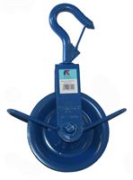 Handaufzugsrolle d=160 für Seile bis d= 20mm zul.Hakenlast200kg NICHT FÜR MASCHINENNUTZUNG, Z45130