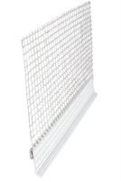 Aufsteckprofil PVC für WDVS Sockelschienen 2,5lfm/Sta mit WDVS Gewebe 25Sta/Kart 72Kart/Pa, Z4650305001