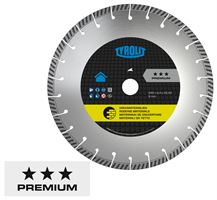 Diamantsägeblatt Premium C3G, 230x2,6x22,23mm, Sh 9mm, DCU SILENT TYROLIT, Z474771