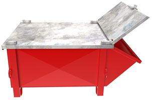 Deckel Allzweckmulde 850 Liter verzinkt, Z4811820V