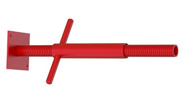 Verstellspindel 0-50cm lackiert 80G, Z48180