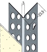 Alu-Eckwinkel 90° 23x23mm 2,50lfm/Sta 50Sta/Bd 136Bd/Pal, Z49779250