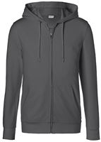 Kapuzen-Sweatjacke KÜBLER SHIRTS anthrazit 300 g/m² Gr. XL, Z502297XL