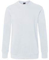 Sweatshirt KÜBLER SHIRTS weiß 320 g/m², UV-Schutz UPF 50+, Gr. S, Z523410S